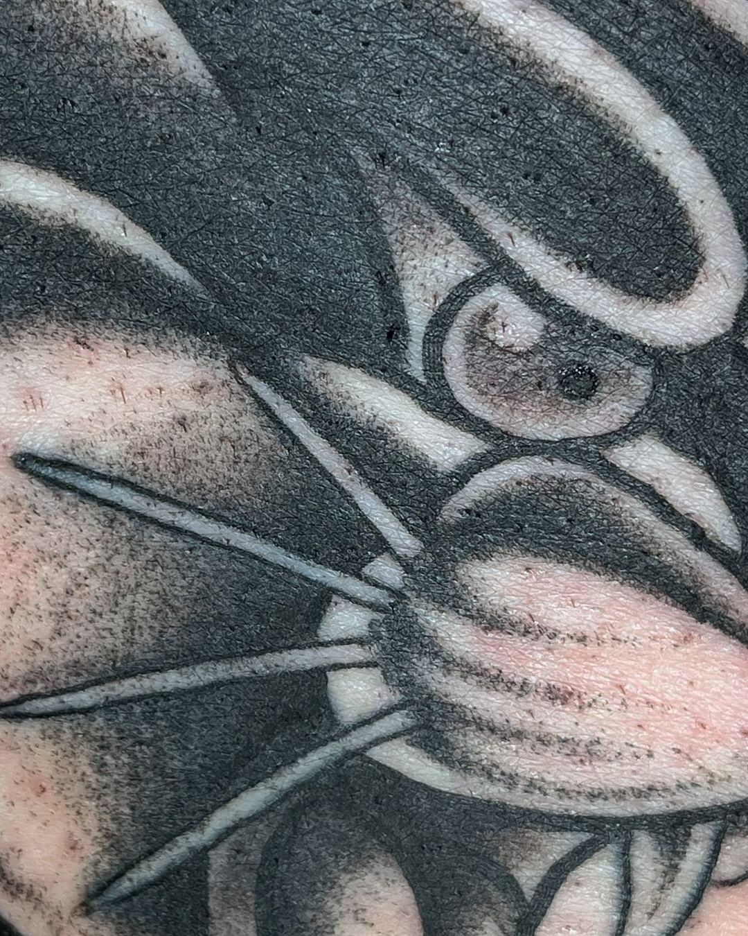 Travail de CRY BABY Tattoo Social CLUB