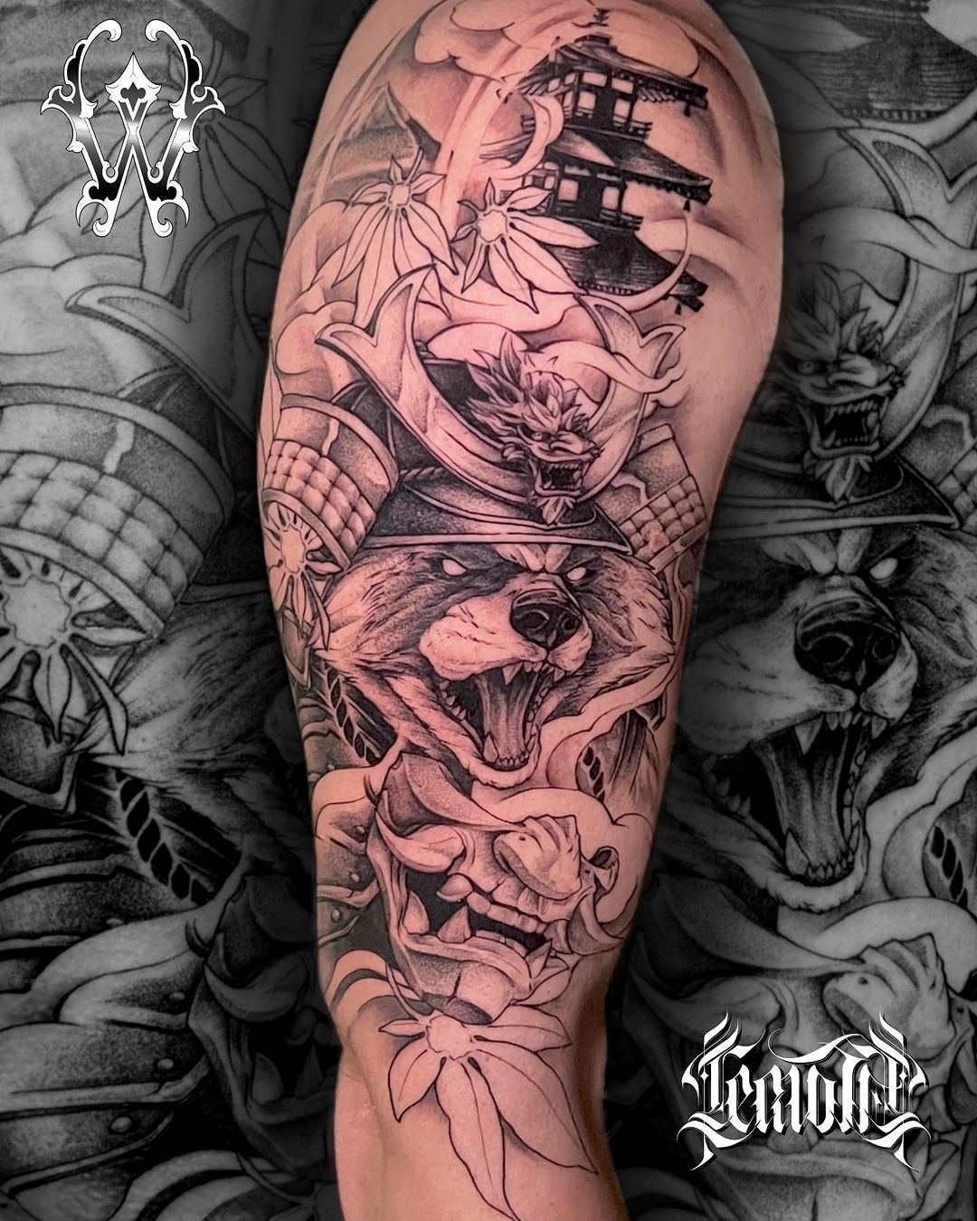 Tatouage par Lemothtontatoueur
