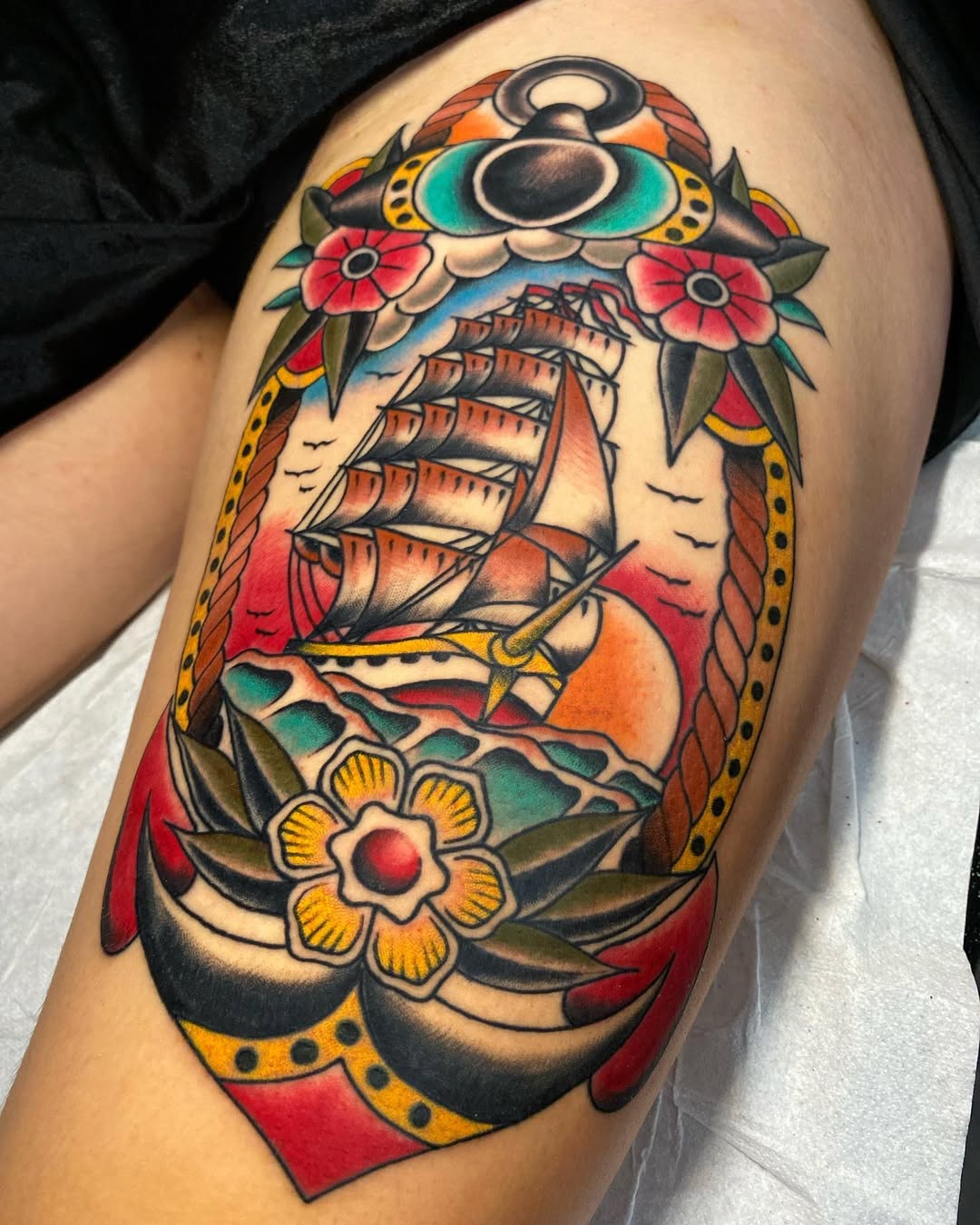 Tatouage par Gauthier Pascal