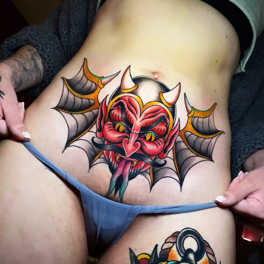 Tatouage par Gauthier Pascal