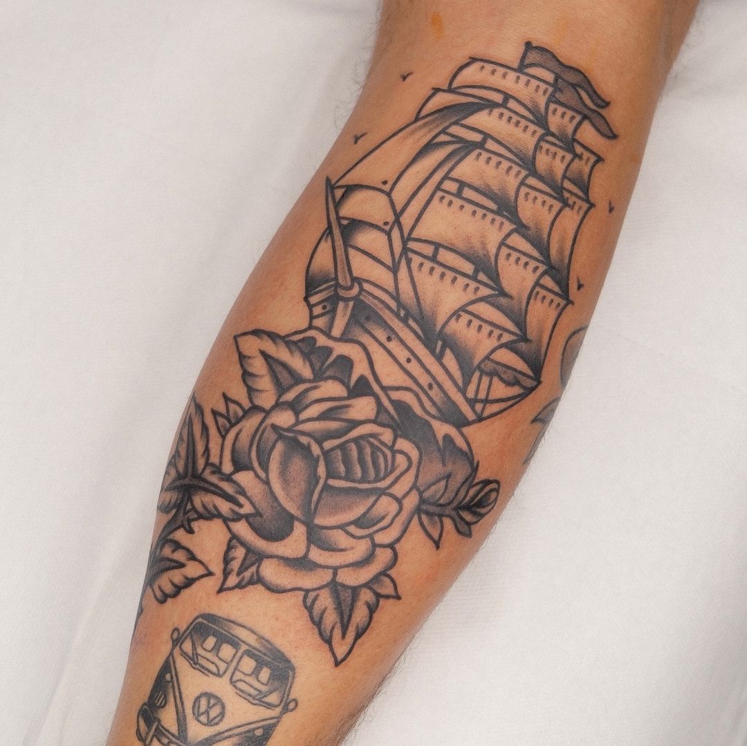 Portfolio de Tattoo Nice Old School - Tétard