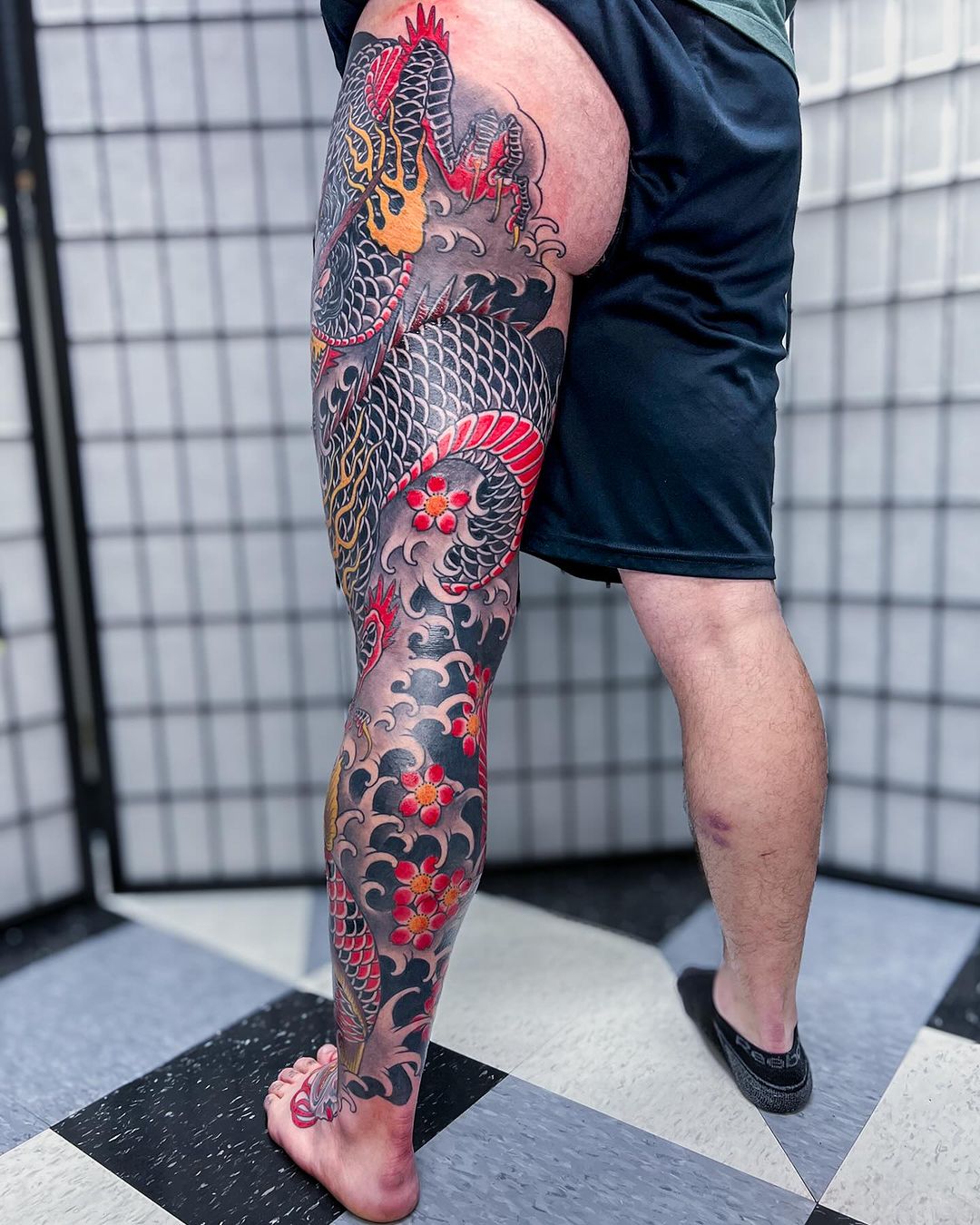 Tatouage par Dave Tedder