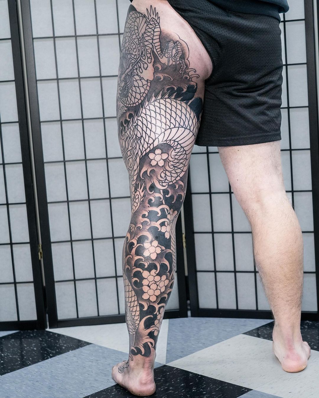 Tatouage par Dave Tedder