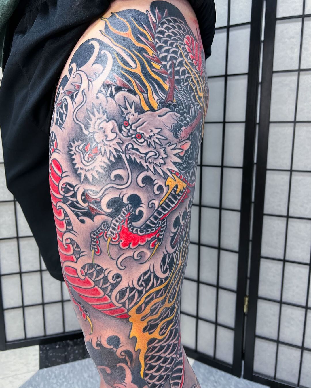 Tatouage par Dave Tedder