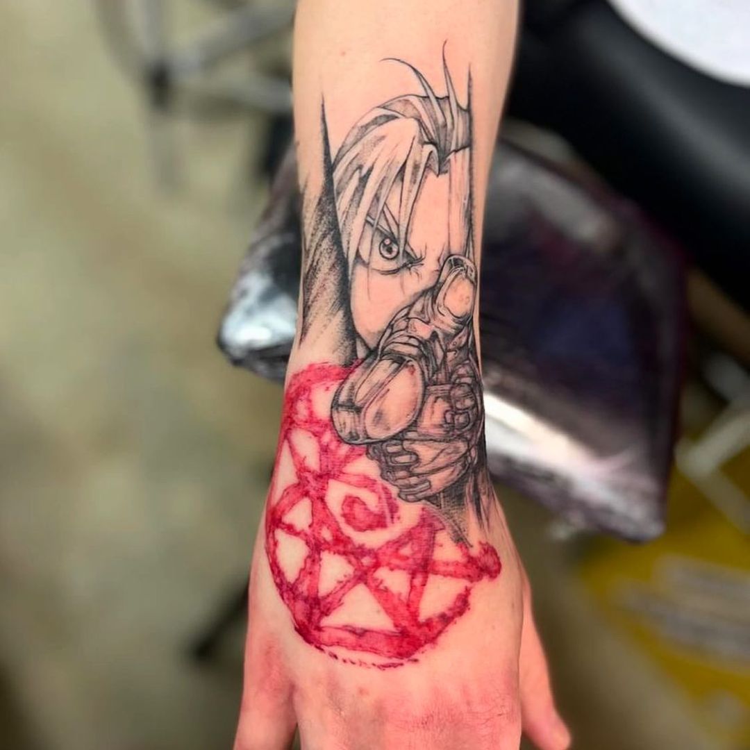 Tatouage par Morgane Journoux