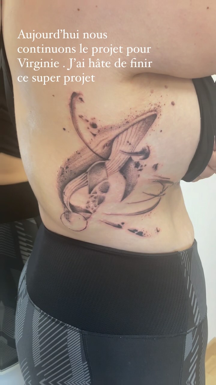 Tatouage par Alexandra Langlois -Pencilsline Tattoo