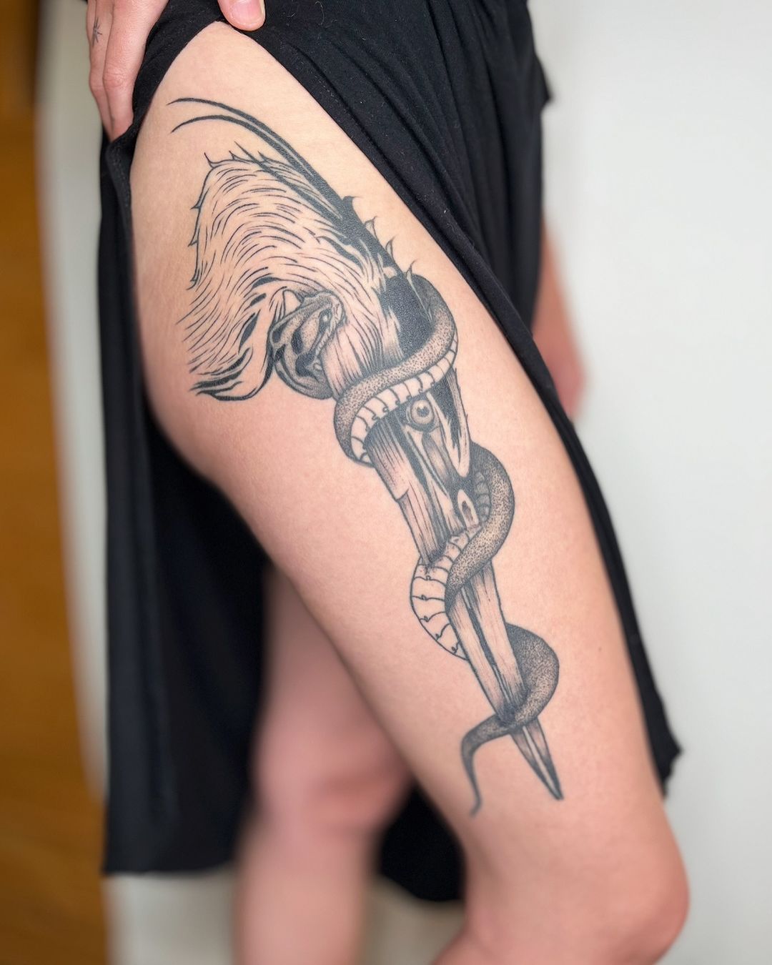 Tatouage par Dotfog Tattoo Montpellier