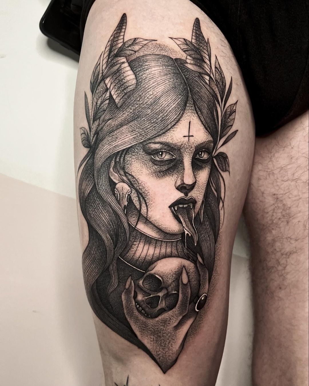 Tatouage par Capitaine Howdie