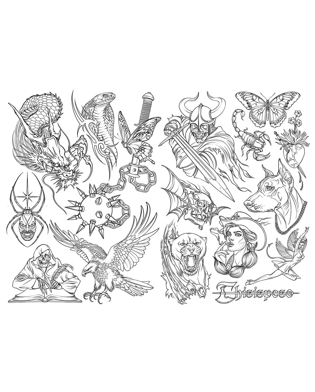 Portfolio de Peso Tattooer