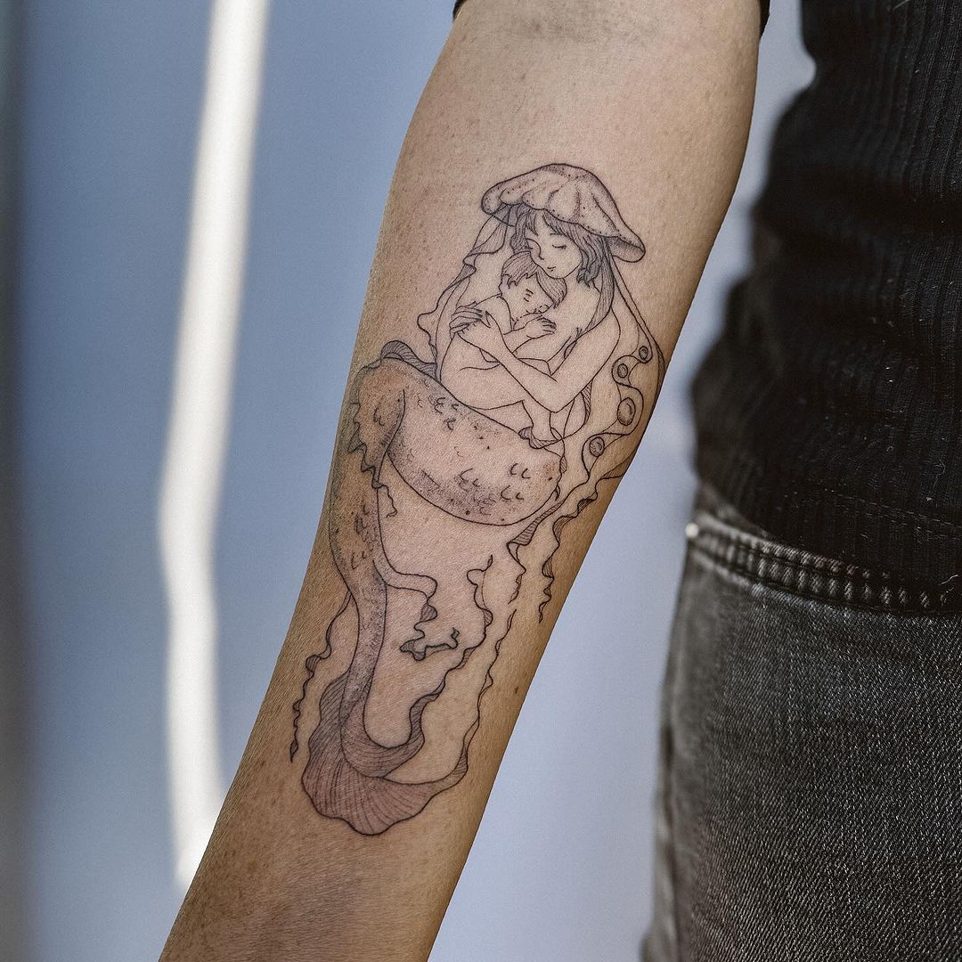 Tatouage par Myta
