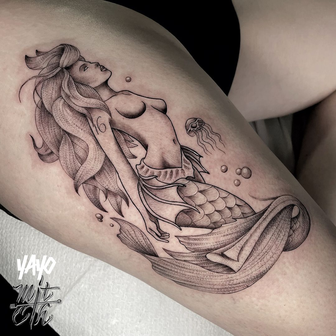 Tatouage par Mitch Tattoo Hanwell