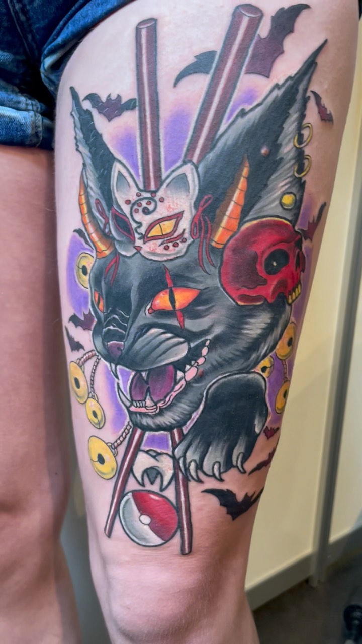Tatouage par Sarah Cady