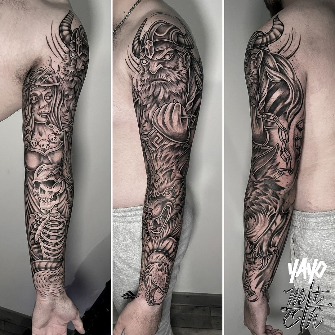 Portfolio de Mitch Tattoo Hanwell