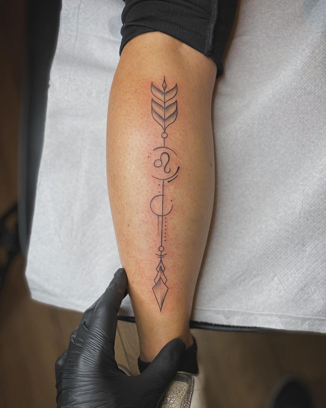 Tatouage par Mickey Wolf