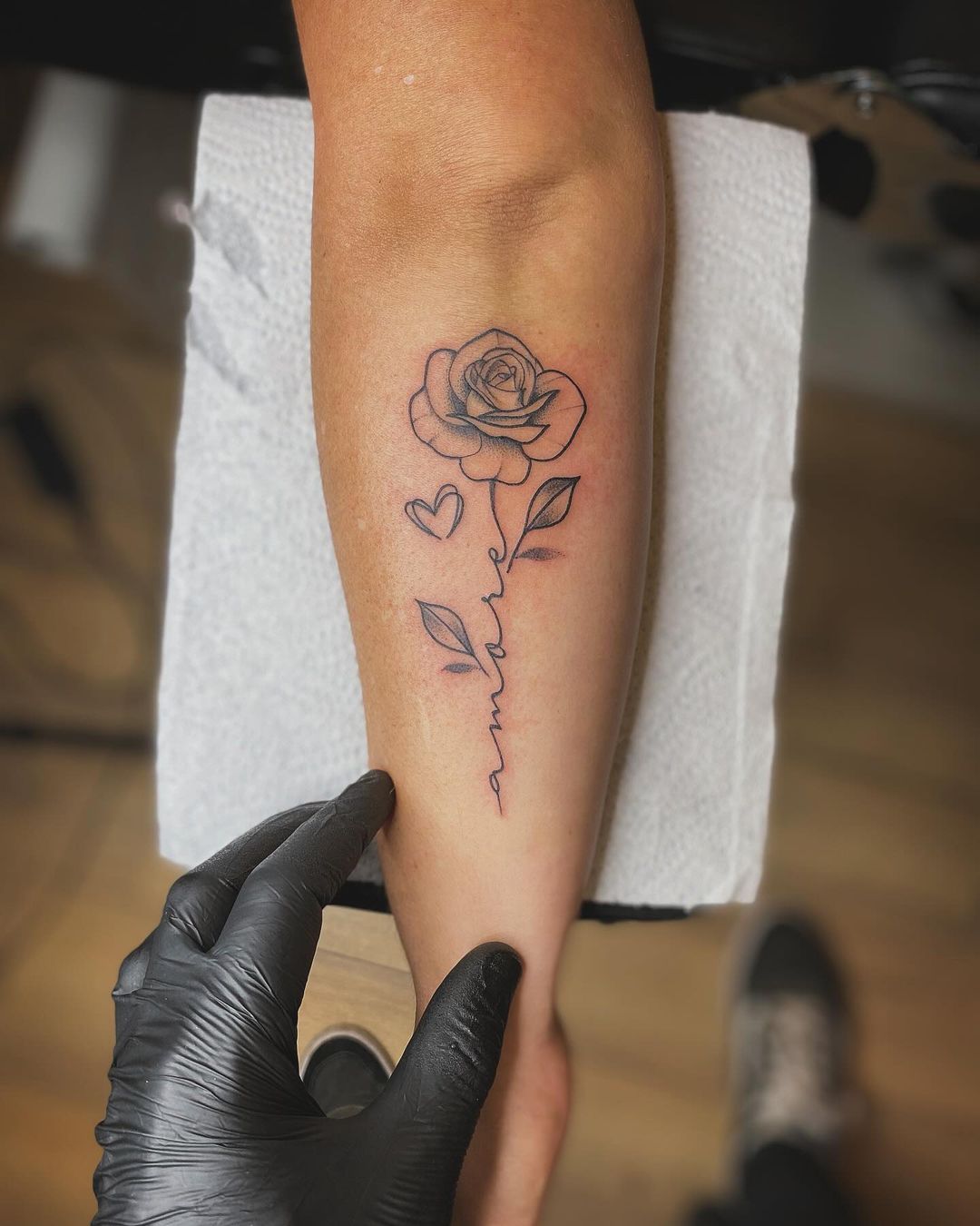 Tatouage par Mickey Wolf