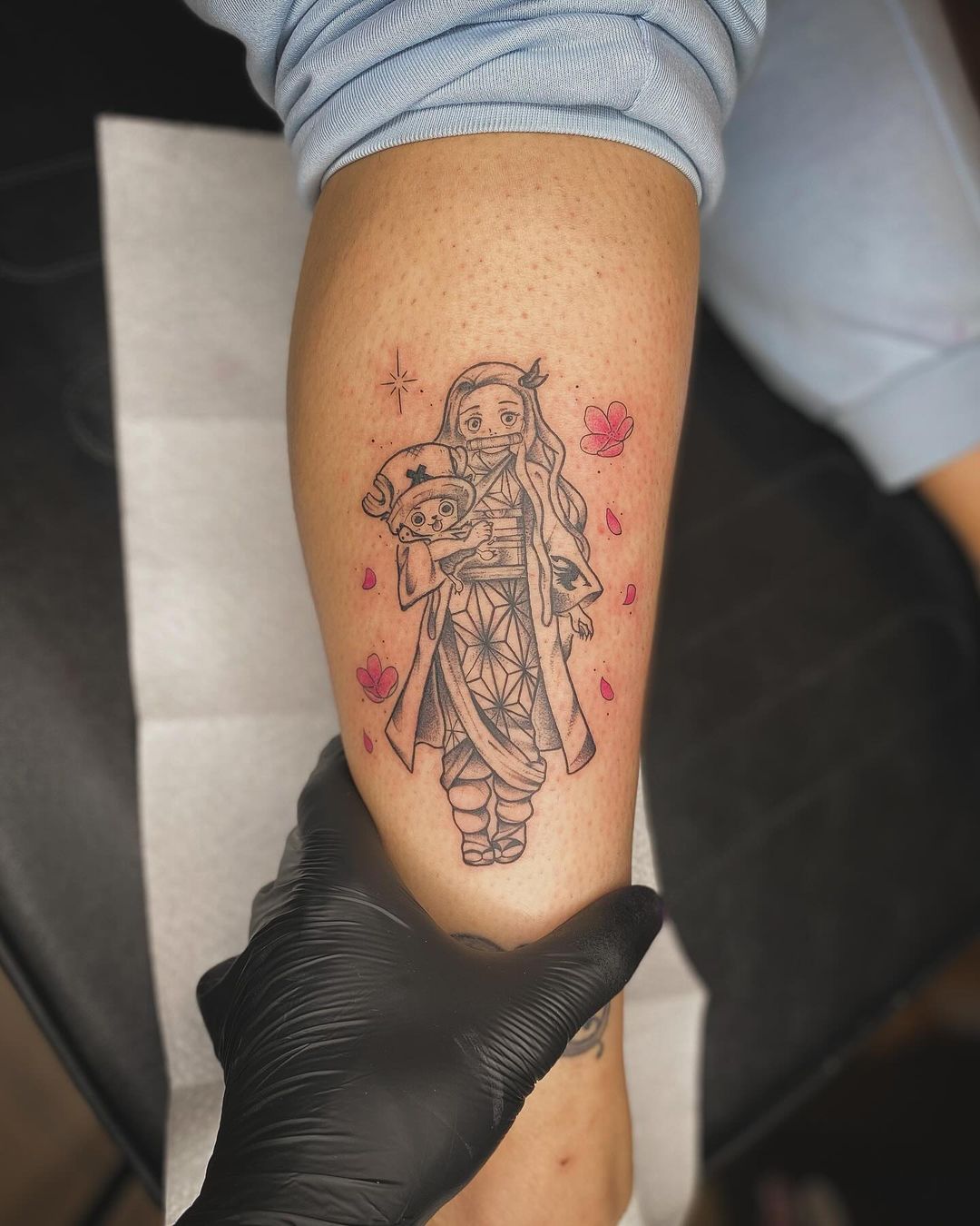 Tatouage par Mickey Wolf