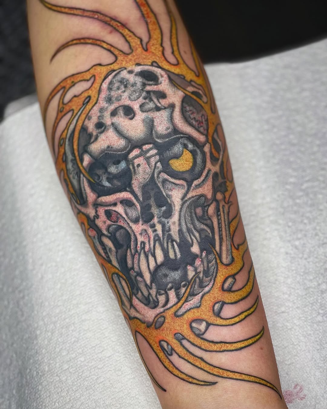 Tatouage par Roman Kaan