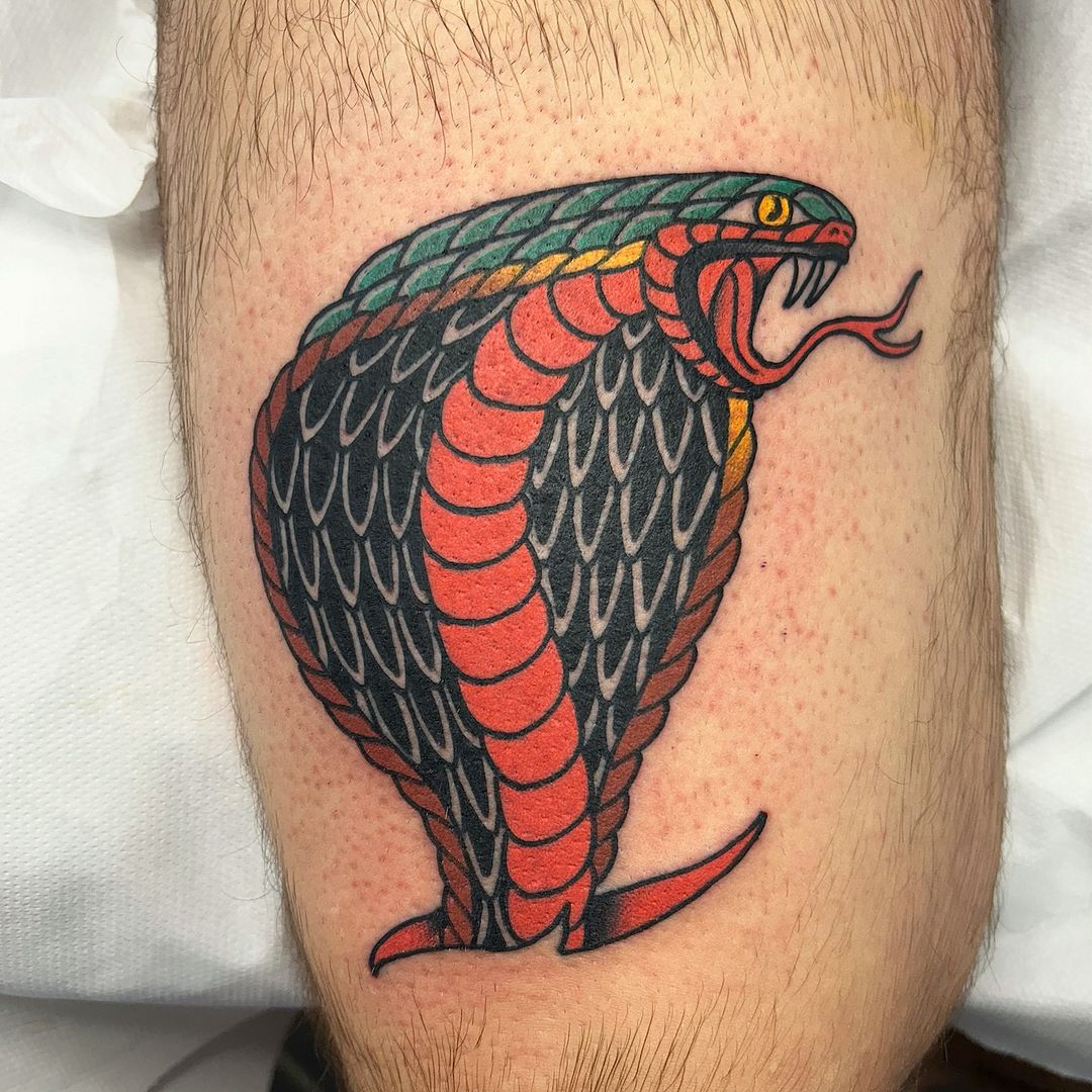 Tatouage par Traditional American Tattoo