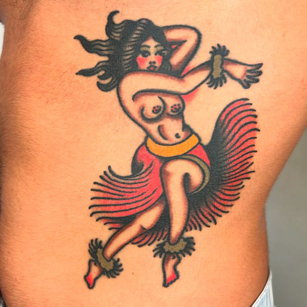 Tatouage par Traditional American Tattoo