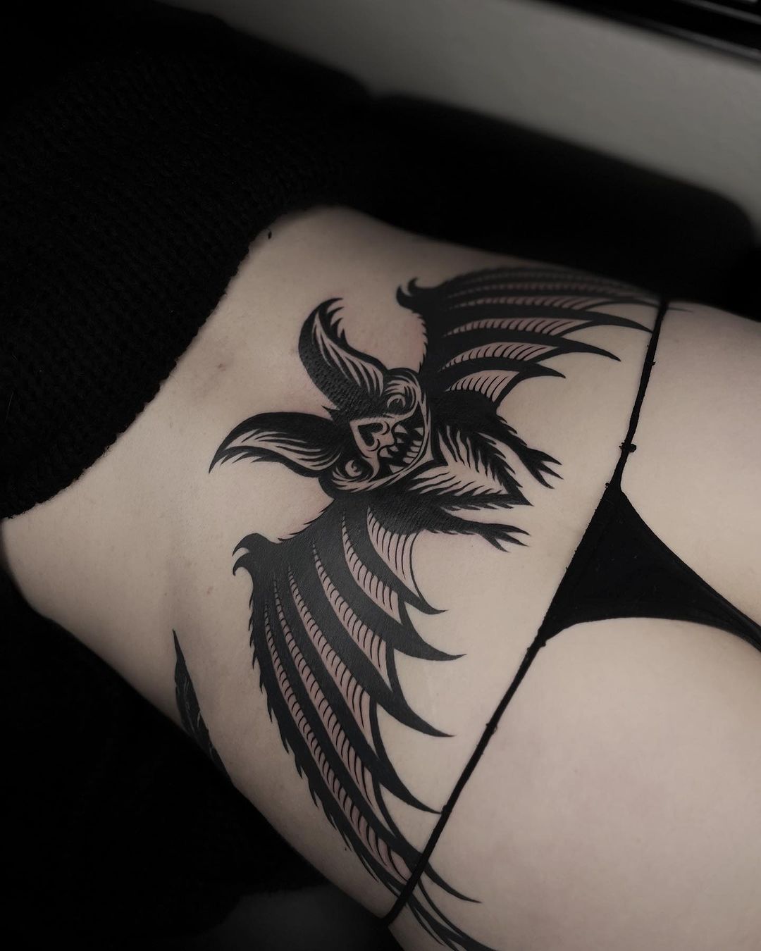 Tatouage par Loren De Fer