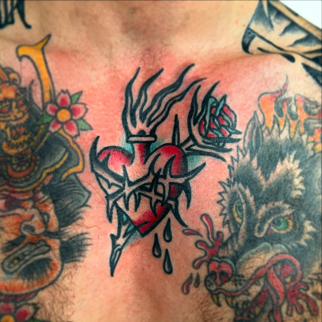 Tatouage par Casy Diaz