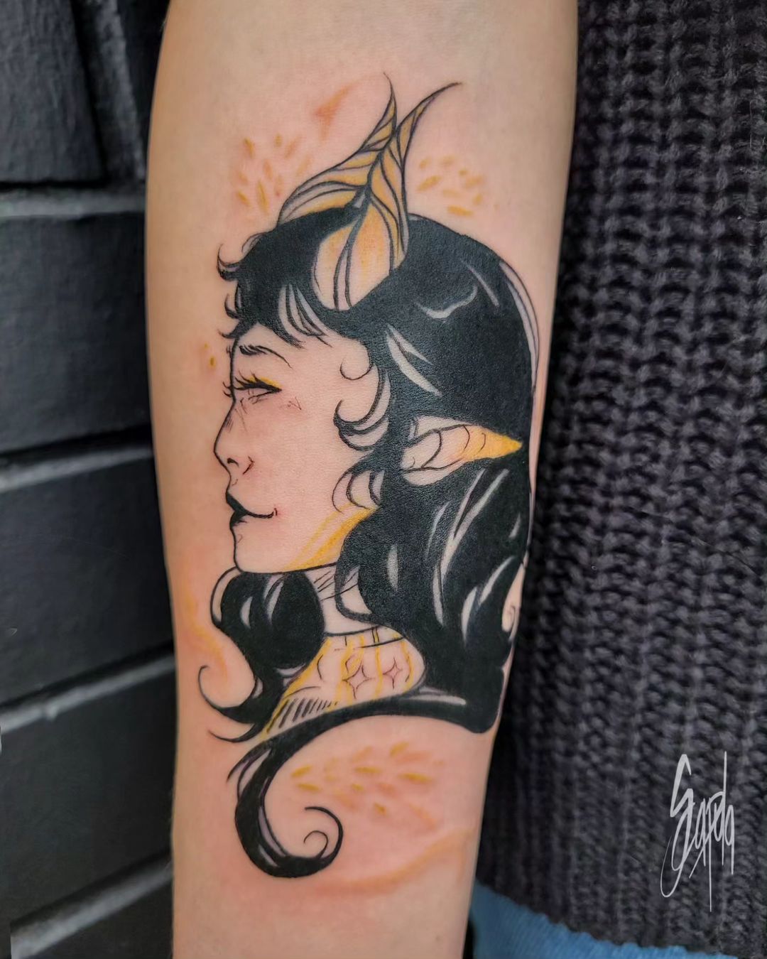 Tatouage par Scapula