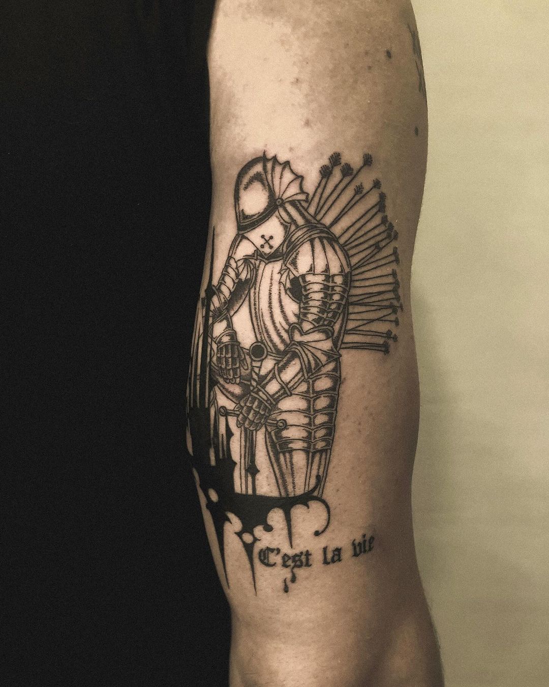 Tatouage par Simon Morlec