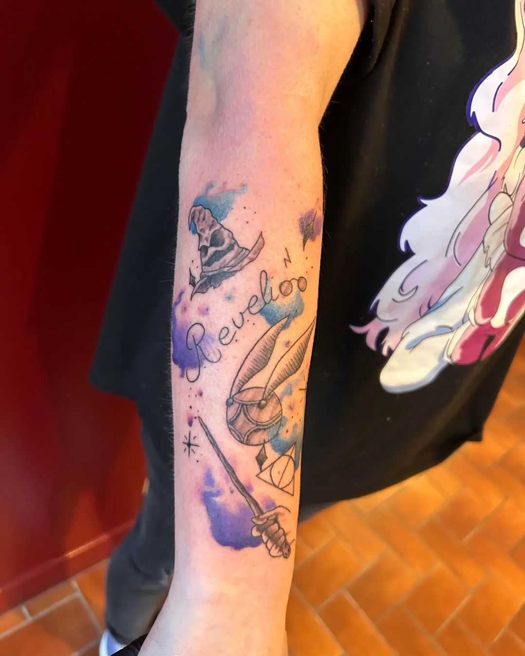 Tatouage par Eva Arena