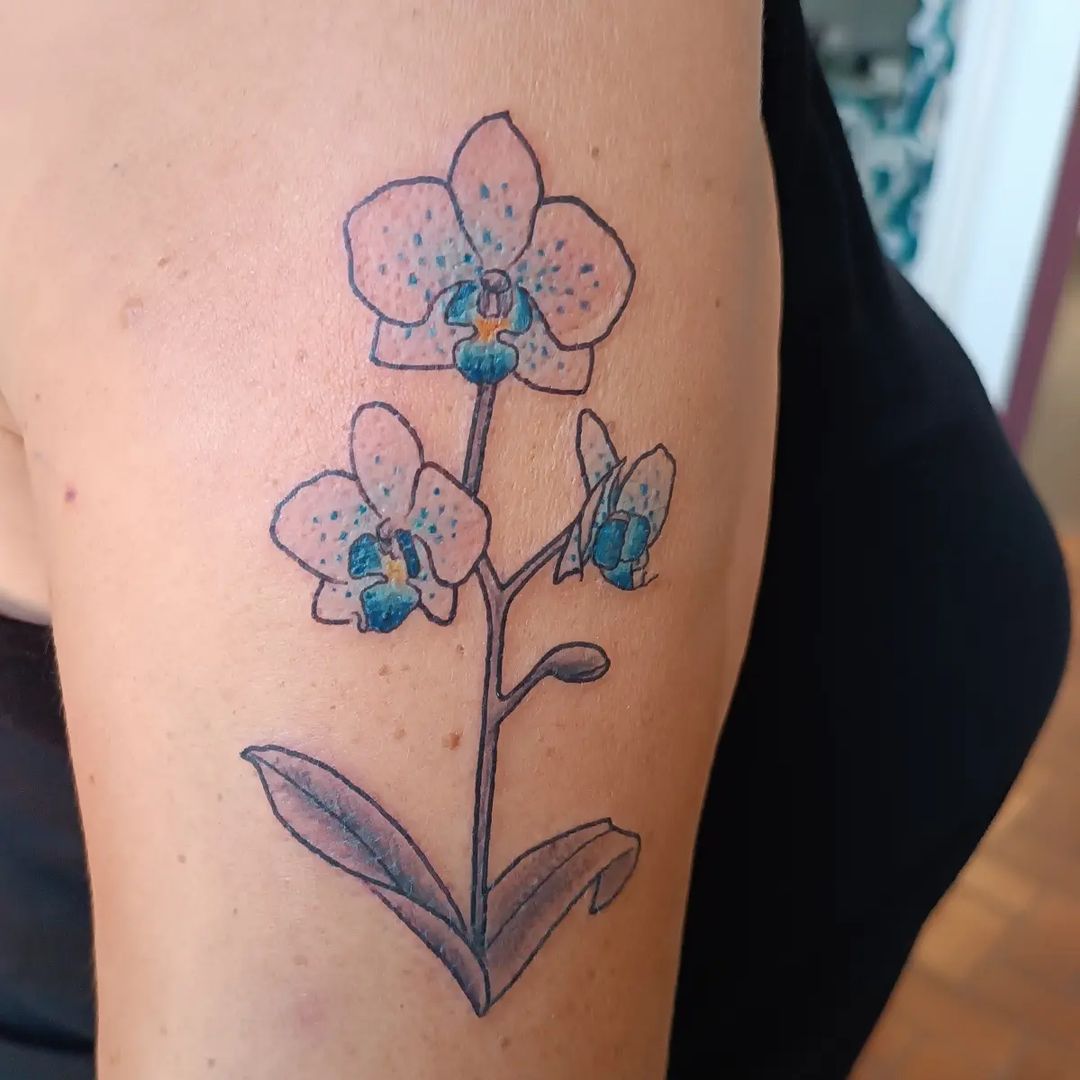 Tatouage par Eva Arena