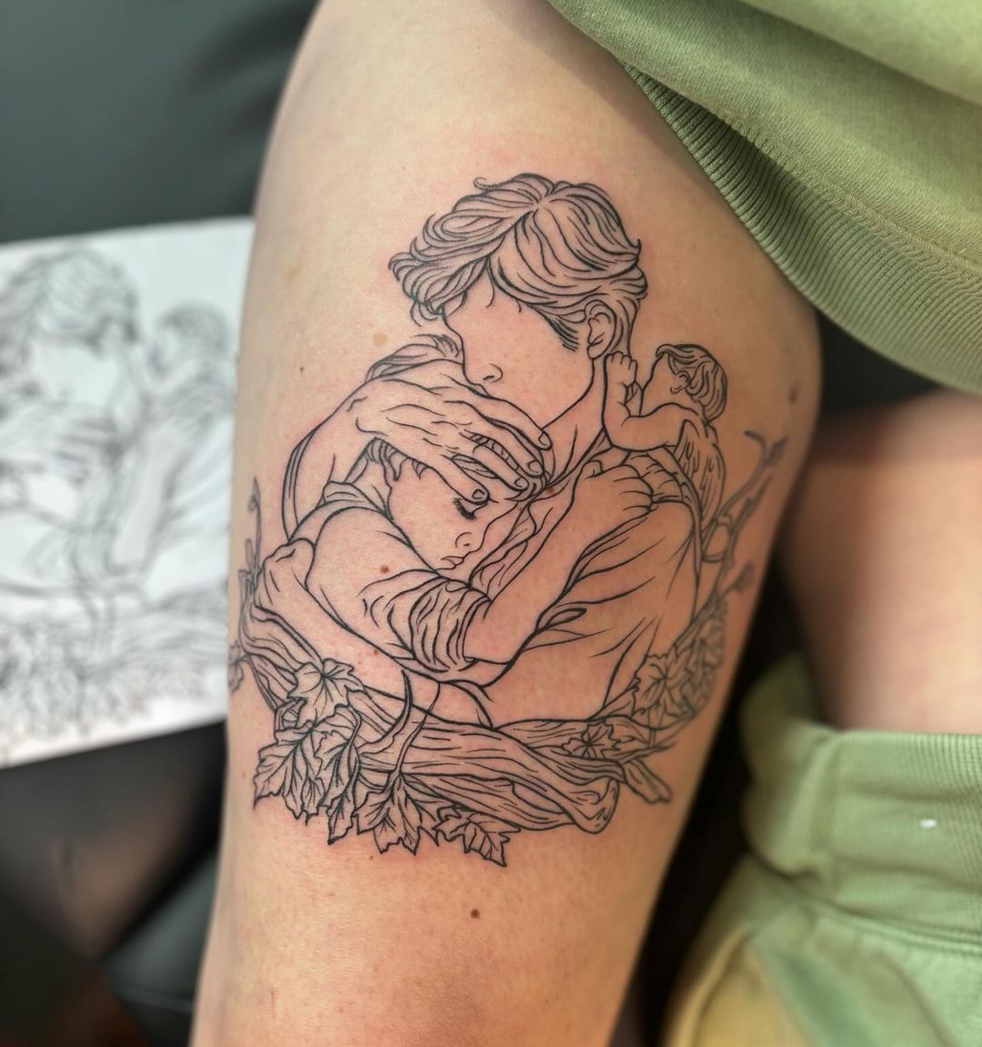 Tatouage par Pasteck.Ink