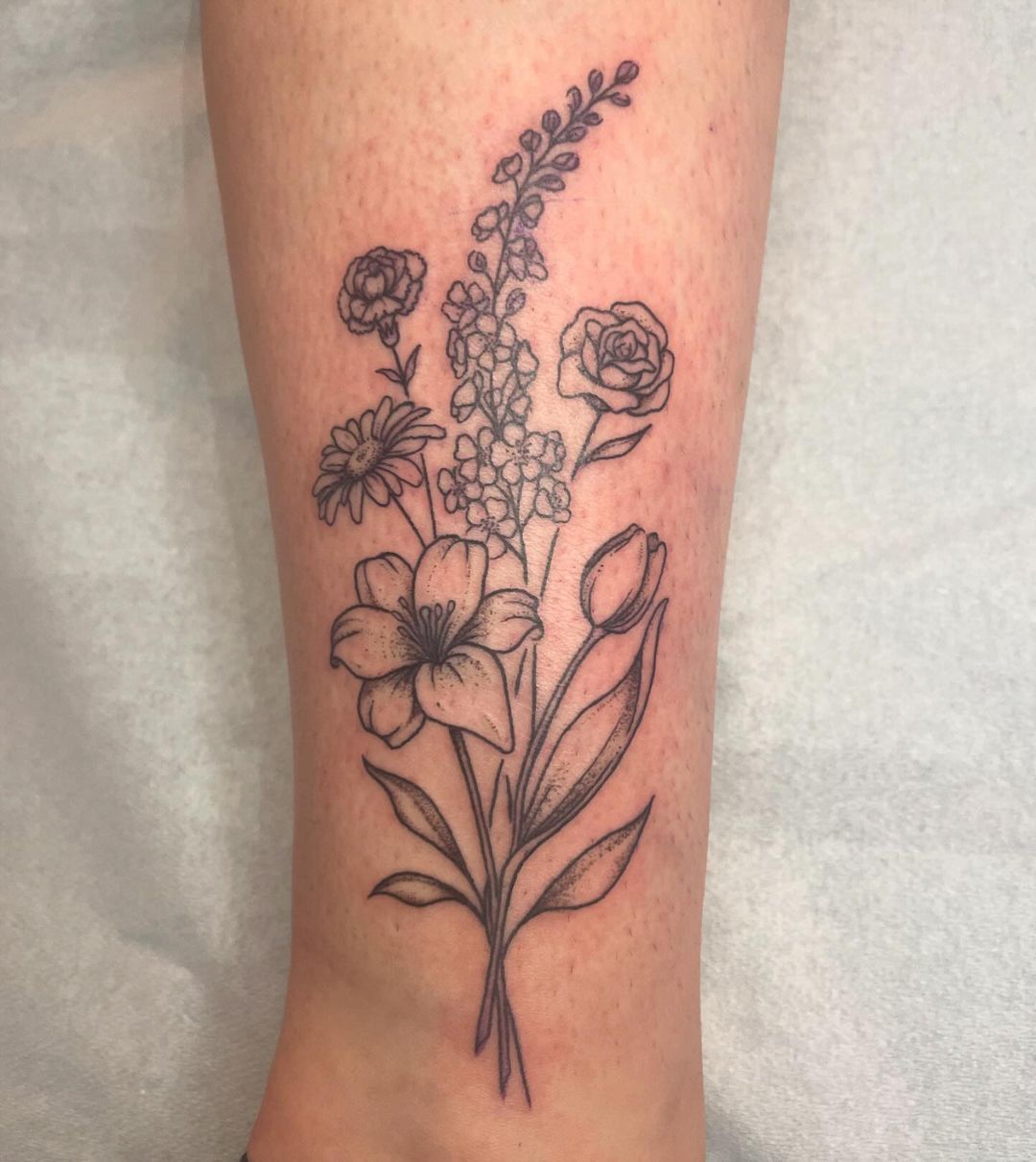 Tatouage par Mathou