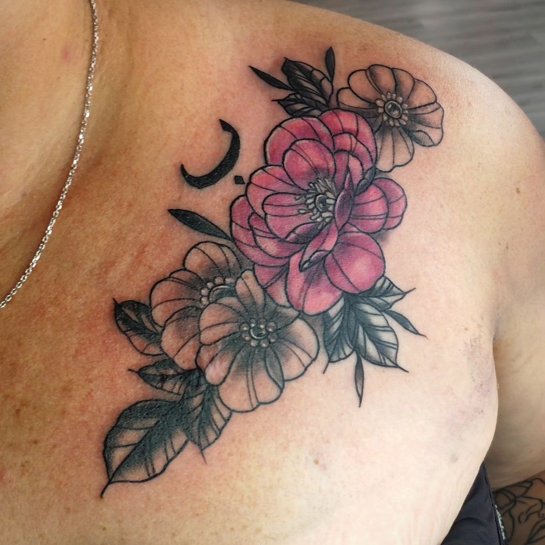 Tatouage par Olivia Moreau