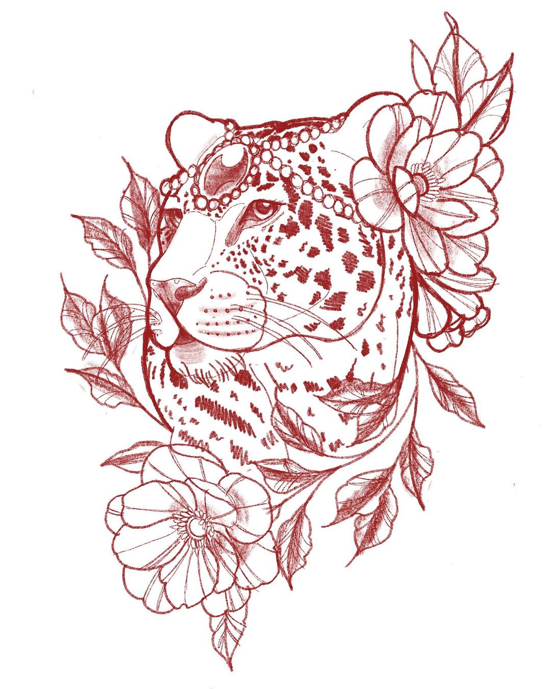 Tatouage par Olivia Moreau