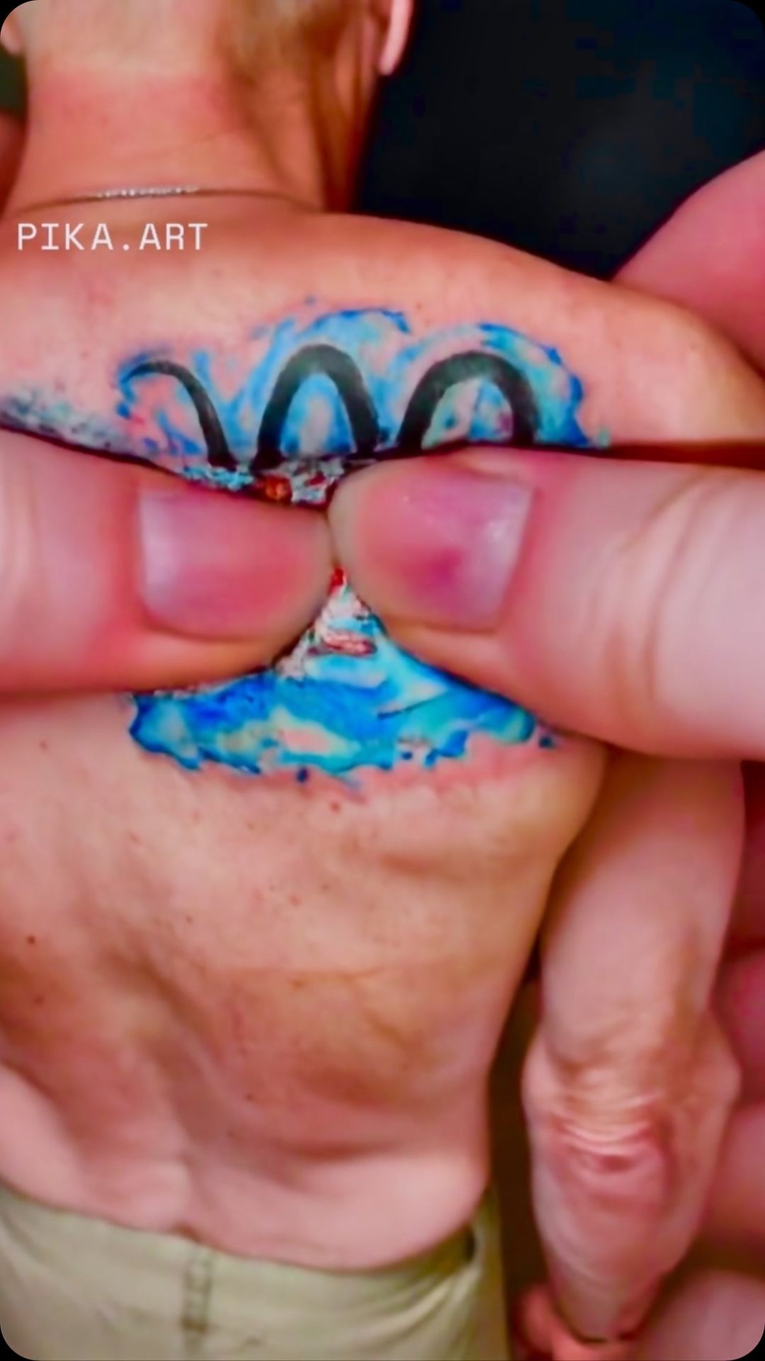 Tatouage par Mili Sibil