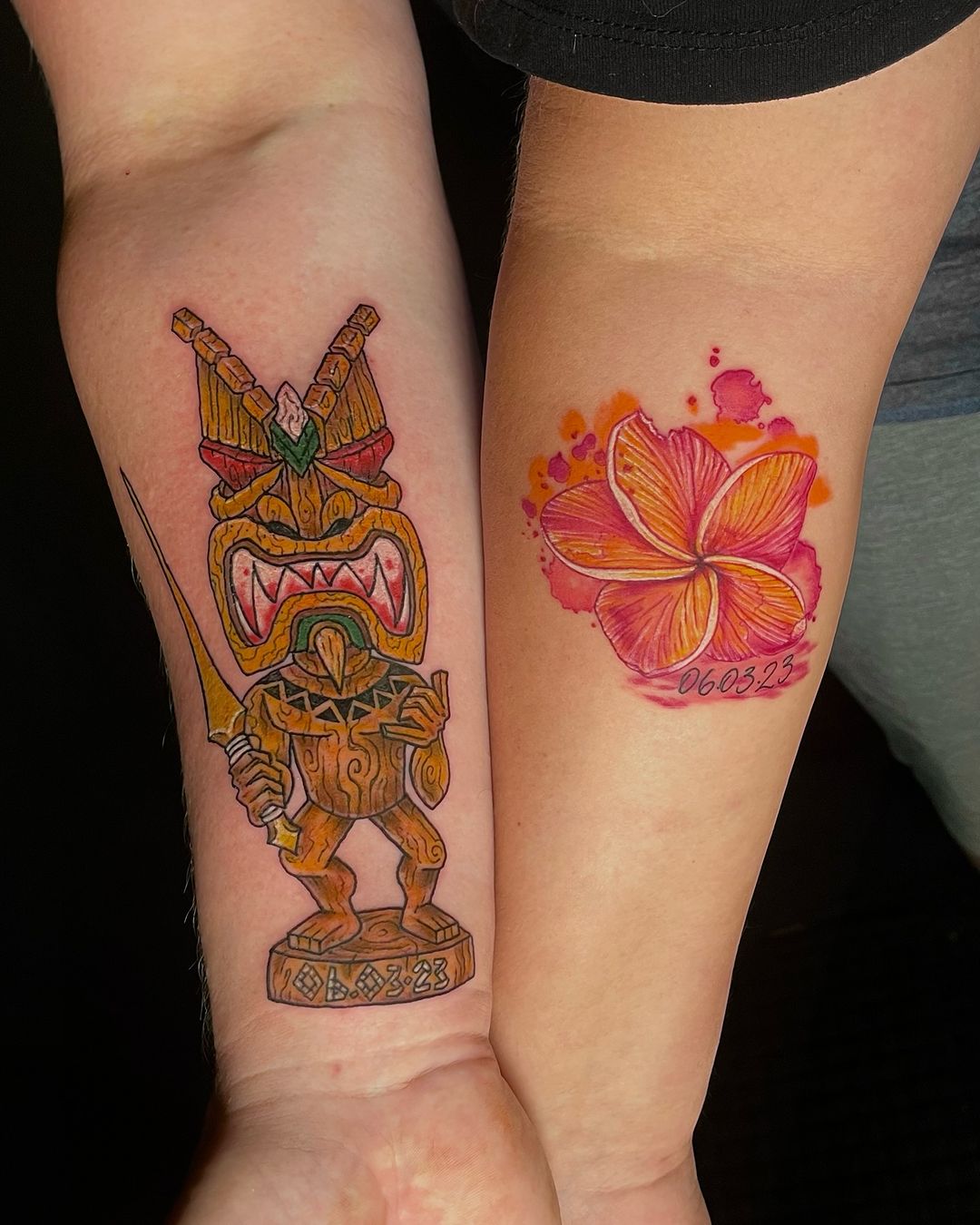 Tatouage par Mili Sibil