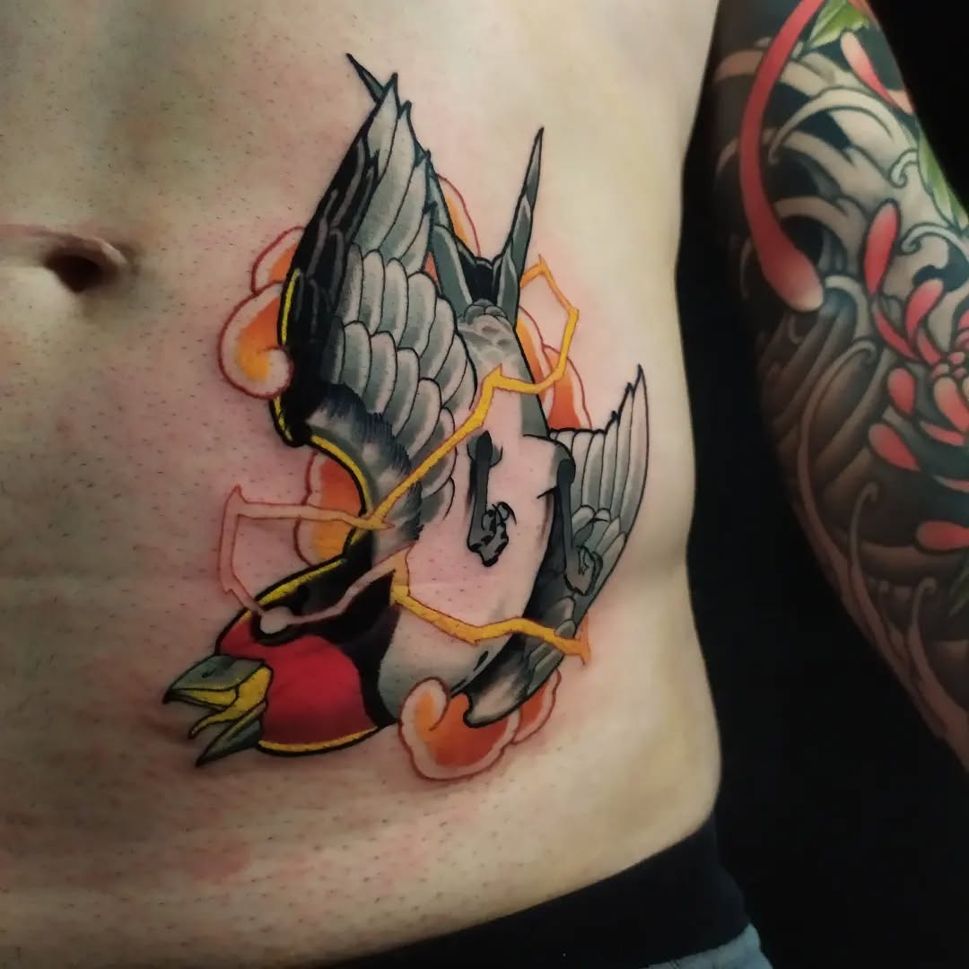Tatouage par Yohann Roche