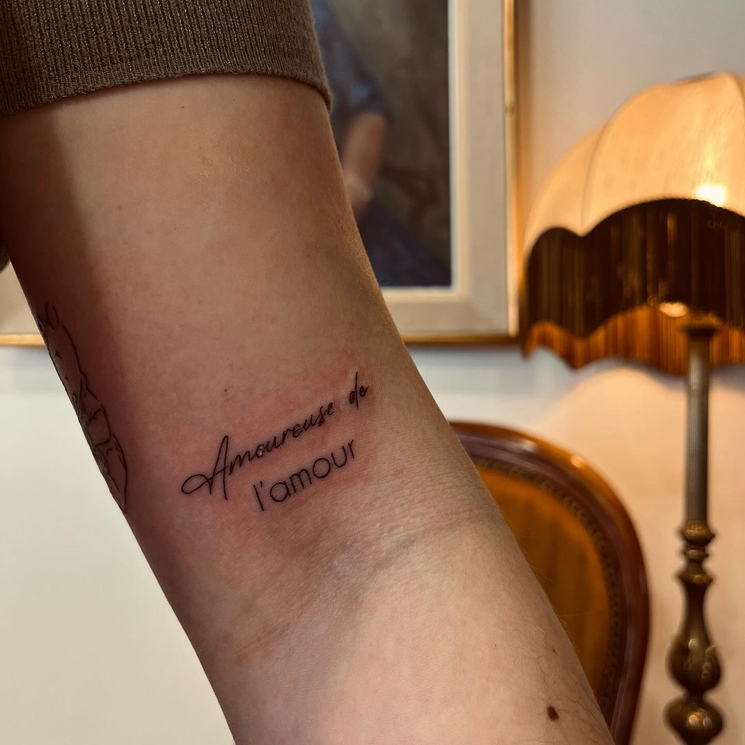 Tatouage par Bonne Aventure Alizee