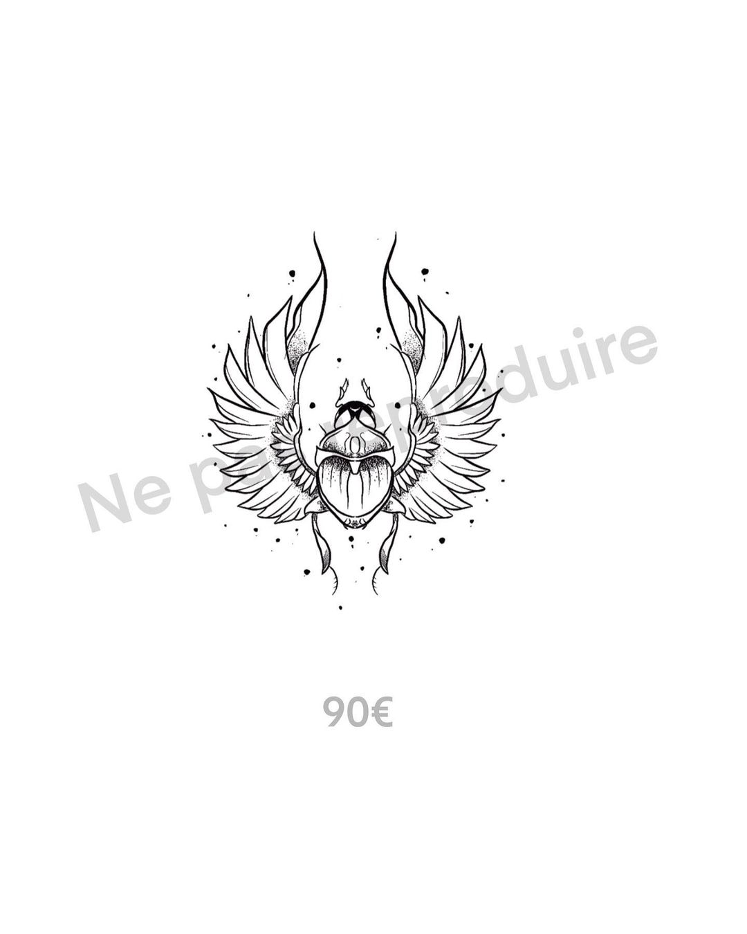 Tatouage par Sophie Laloy