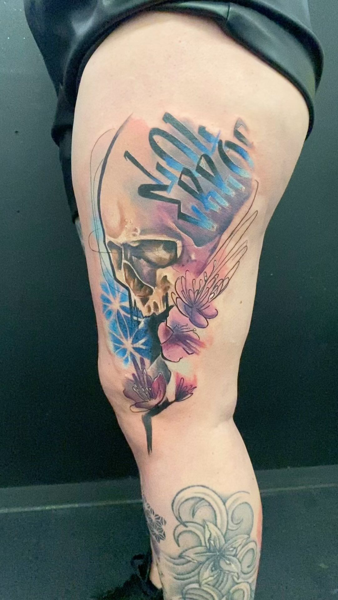 Tatouage par Slevin Tattoo Graffiti Paint Artist
