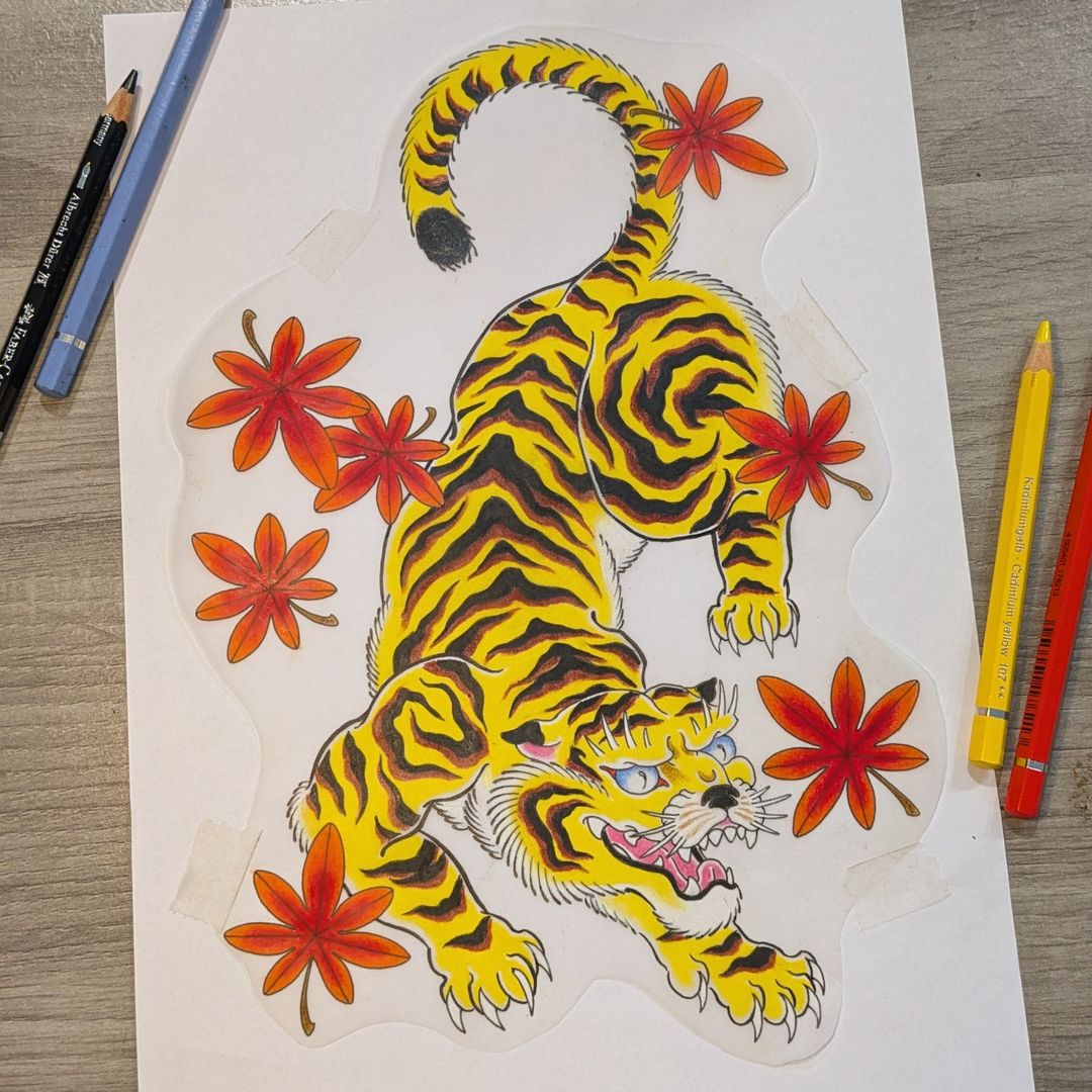 Tatouage par Blondintattooer