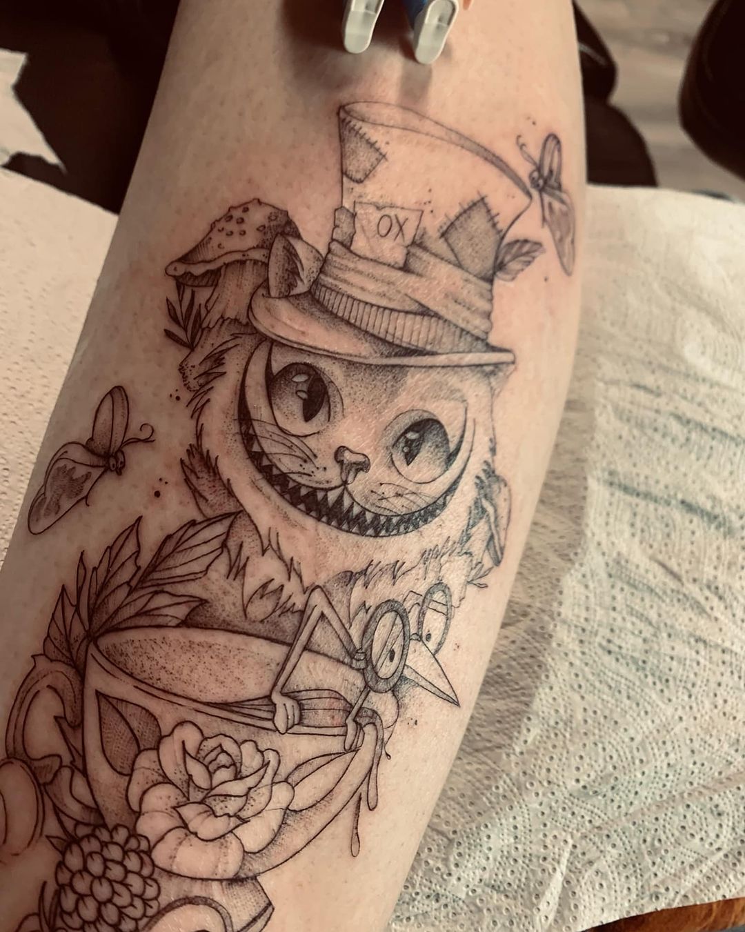 Tatouage par Babyrebtattoo