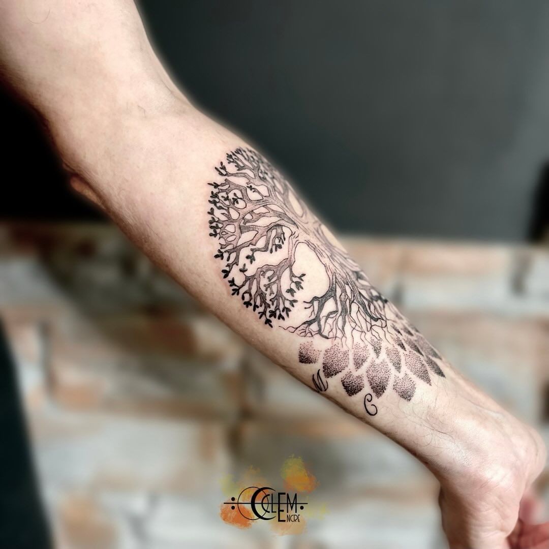 Tatouage par Clem.Encre