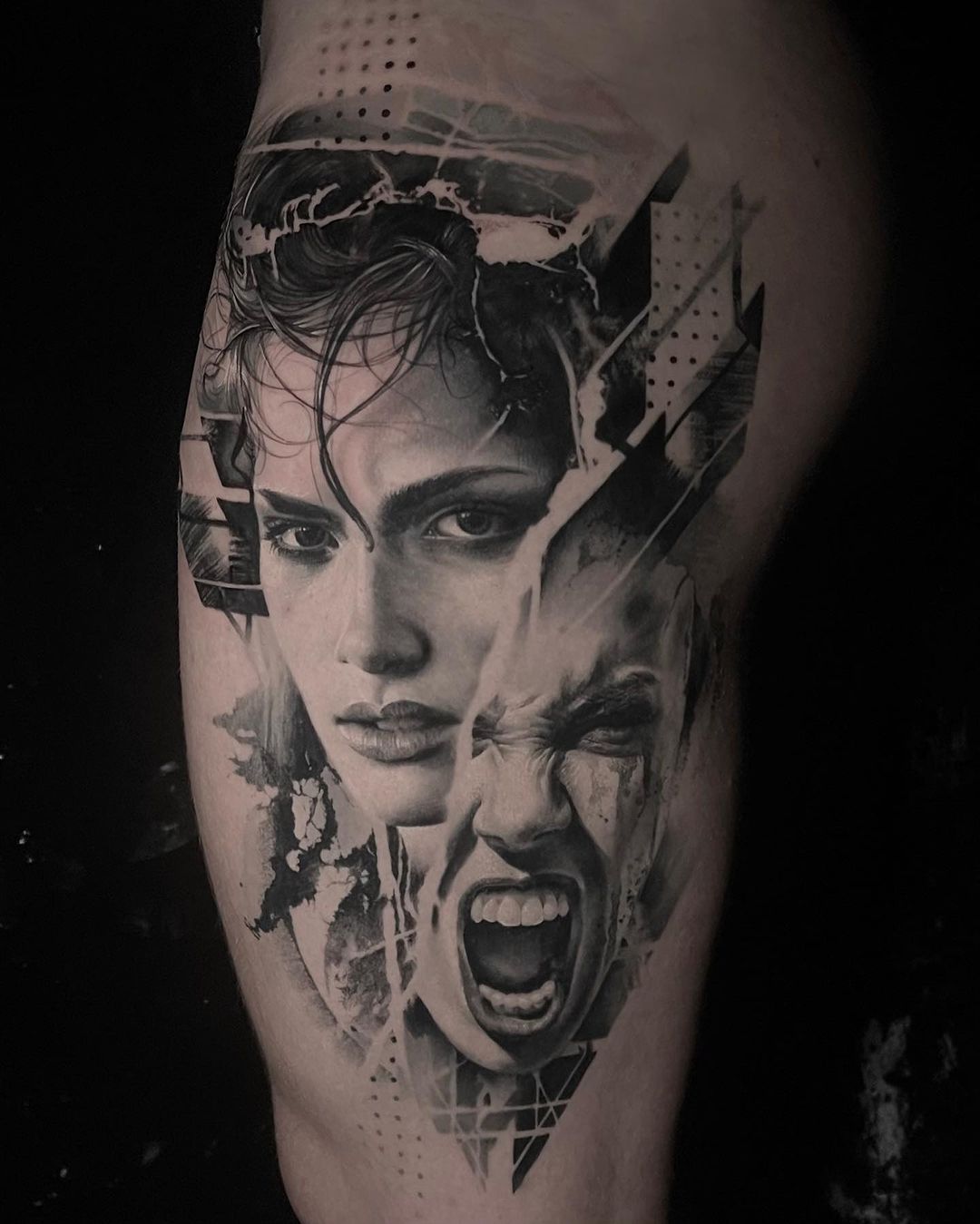 Tatouage par Alexis Landais