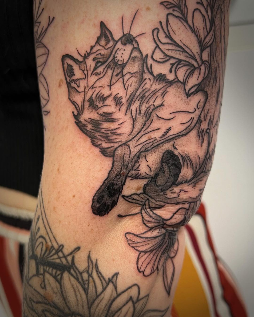 Tatouage par Valentin Jouffrit