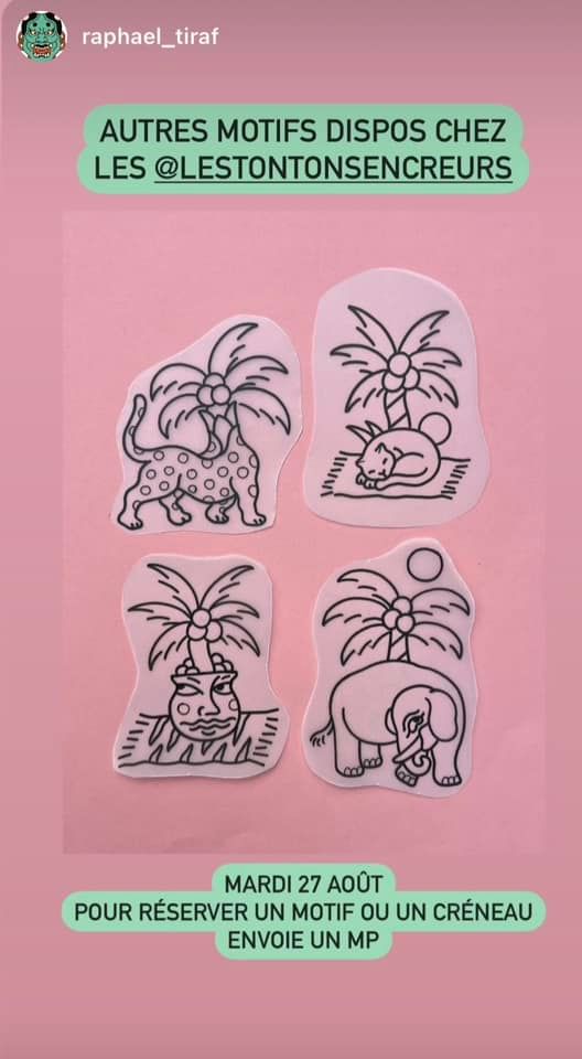 Tatouage par Jean-Luc Martini