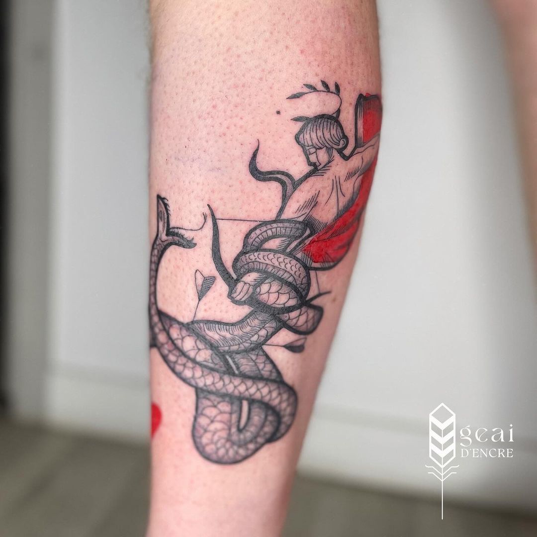Tatouage par GEAI d'Encre