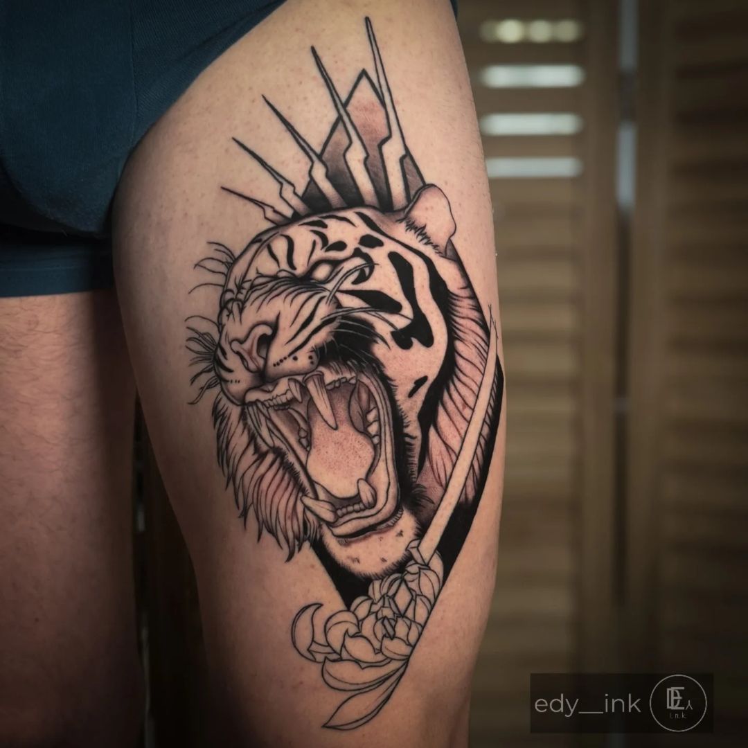 Tatouage par Eddy Naud