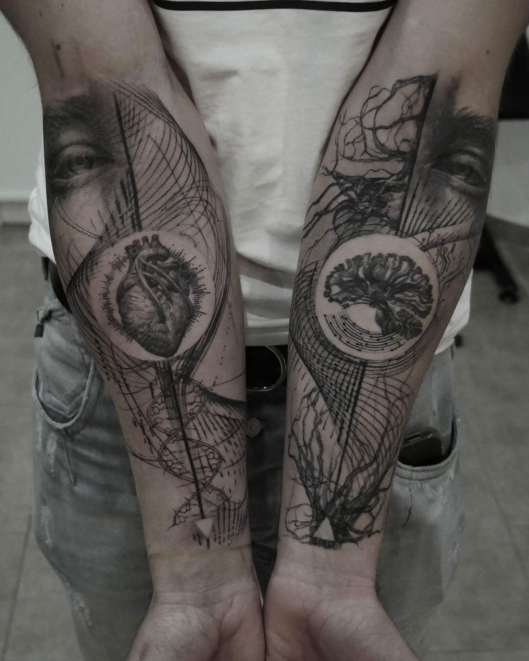 Tatouage par Brendan Le Damany