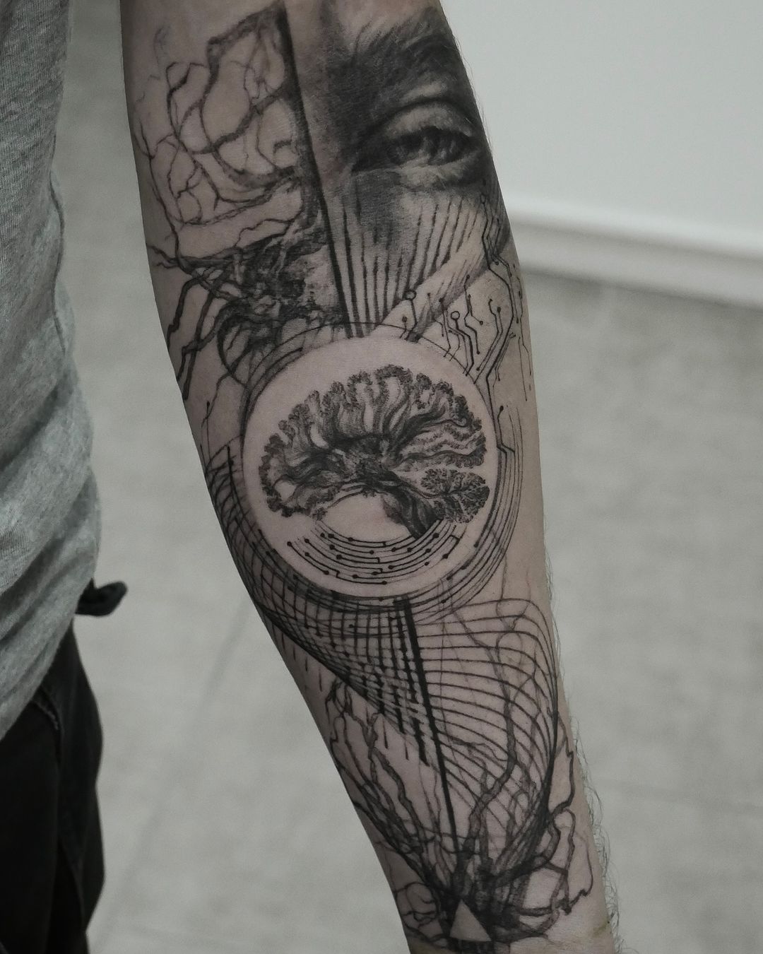 Tatouage par Brendan Le Damany