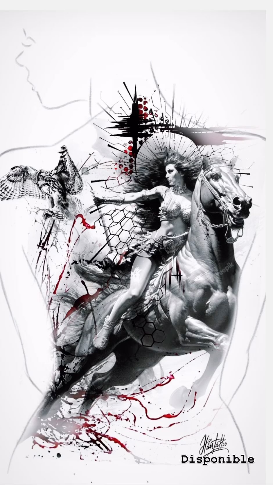 Tatouage par Hântattoo
